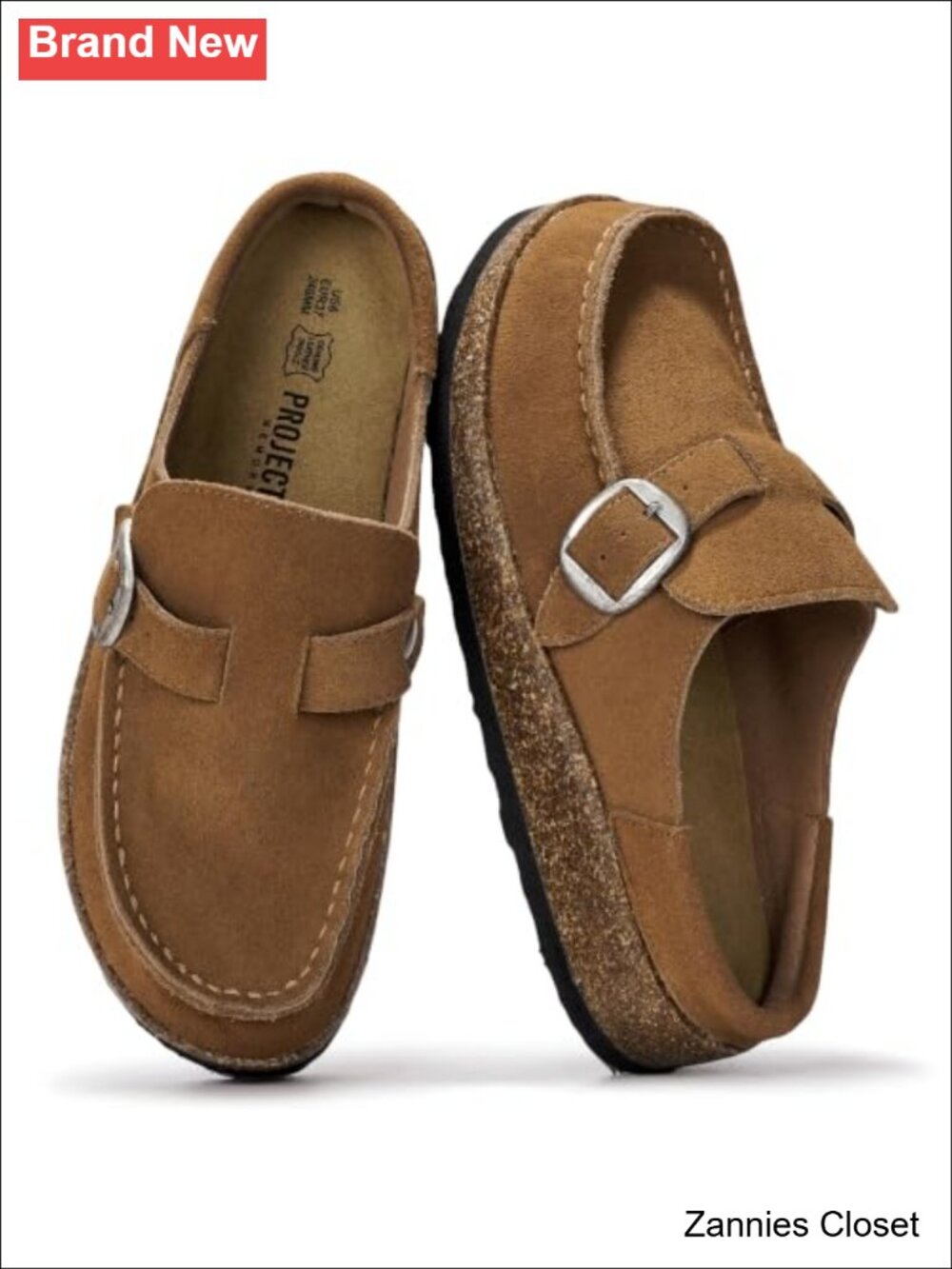 ✨ Genuine Leather Mocc Clogs Women Non-Slip Mules Indoor Outdoor